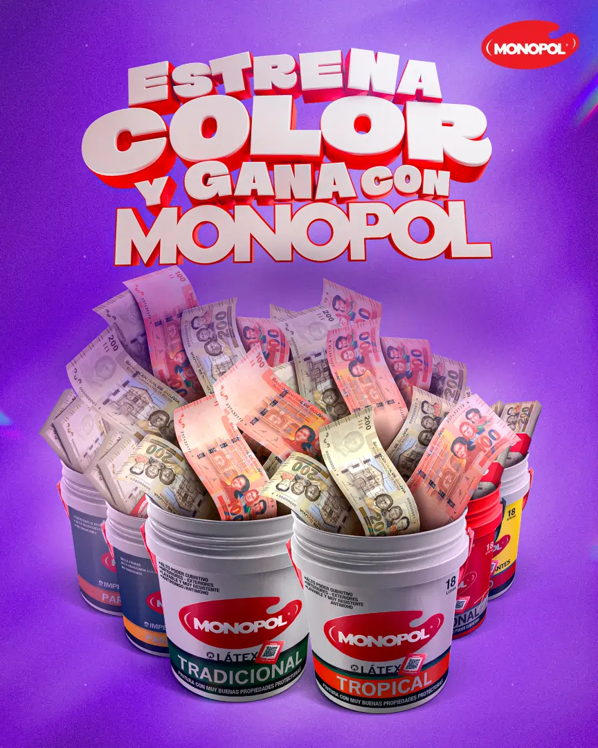 ESTRENA COLOR Y GANA CON MONOPOL